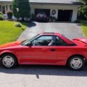 1986 TOYOTA MR2  CPE  RED EXCELLENT CONDITION