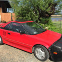 1986 Toyota MR2 Red and Sporty