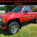 1986 TOYOTA REGULAR CAB PICKUP SR5 4X4 5-SPEED HILUX 179,129 MILES ALL ORIGINAL!