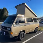 1986 Volkswagen Vanagon Westfalia Camper Weekender