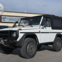 1986 White G wagon Turbo Diesel Cabrio G class G series G500 Mercedes benz