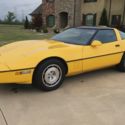 1986 yellow Chevrolet Corvette Base Hatchback 2-Door 5.7L