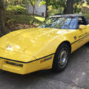 1986 Yellow Corvette Convertible