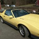 1986 Yellow trans am