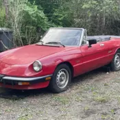 1987 Alfa Romeo Spider Graduate 2dr Convertible - Project