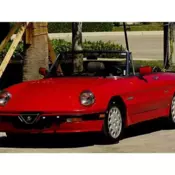 1987 ALFA ROMEO SPIDER QUADRIFOGLIO CONVERTIBLE 5 SPEED BOTH HARD AND SOFT TOPS