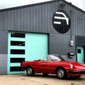 1987 Alfa Romeo Spider, RED with 7,036 Miles available now!