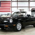 1987 Alfa Romeo Spider Veloce 53321 Miles BLACK Convertible 2.0L I4 5-Speed Manu