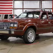 1987 AMC Eagle Wagon 97908 Miles Maroon Station Wagon I6