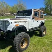 1987 AMC Jeep Wrangler Golden Eagle tribute 1-ton running gear stroker v8