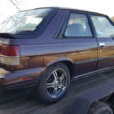 1987 AMC / RENAULT ALLIANCE L 3 door hatchback 1.7 L, 5 speed manual trans