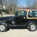 1987 Black Jeep Wrangler