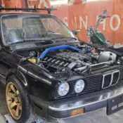 1987 BMW 3-Series Sedan Black BASE