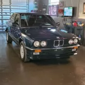 1987 BMW 320i Blue 320i 3 series
