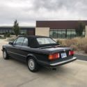 1987 BMW 325i Convertible Black RWD Automatic I AUTOMATIC