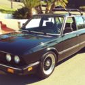 1987 BMW 528e Sedan Black RWD Automatic E AUTOMATIC