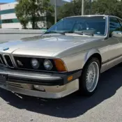 1987 BMW 635CSi 2D Coupe 187990 Miles Champagne  3.4L Automatic