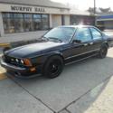 1987 BMW M6  30680 Miles Black COUPE 6 5-Speed Manual