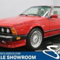 1987 BMW M6  Coupe 3.5 Inline 6 5 Speed Manual Classic Vintage Collector