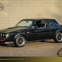 1987 Buick Grand National  Black Coupe 3.8 Litre Turbo 109956 Miles