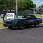 1987 Buick Grand National WE2 Black