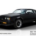 1987 Buick Regal GNX Black Sedan 3.8L V6 Turbo 4 Speed Automatic