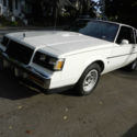 1987 BUICK REGAL LIMITED T-TYPE TURBO WHITE LOW MILES MINT FAST GRAND NATIONAL