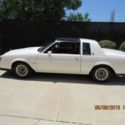 1987 Buick Regal T-Type-T-Top Turbo V6 3.8L White Grand National very rare car!
