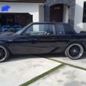 1987 BUICK TURBO T  VERY RARE.. WE4,W02. 1 of 1547. Solid roof