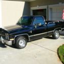 1987 C10 R10 Silverado Shortbed Black SWB 5.7 350 700R4 Was a ONE OWNER Fuel Inj