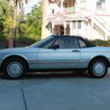 1987 Cadillac Allante - California Car, Cadillac Silver/Red Leather interior