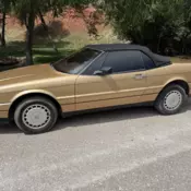 1987 Cadillac Allante Convertible Brown