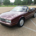 1987 CADILLAC ALLANTE, LOW MILES, BOTH TOPS
