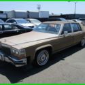 1987 Cadillac Brougham Used 5L V8 16V Automatic NO RESERVE