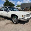1987 CADILLAC DEVILLE - RUNS ! CLEAN TITLE ! NOT ROAD WORTHY ! PARTS CAR ONLY !