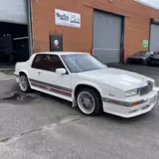 1987 Cadillac Eldorado Coupe White