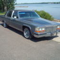 1987 Cadillac Fleetwood Brougham,New Gray paint,138K,Very Clean,New Radio,Look!