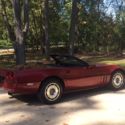 1987 Callaway Corvette Dark Red Met.15800 Miles Excellent Cond. STOCK Unmodified