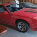 1987 Camaro IROC Z salvage title interior fire damage NO RESERVE