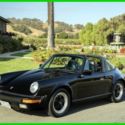 1987 CARRERA TARGA GARAGED BLACK/BLACK SPORT SEATS LOW MILES SERVICE RECORDS