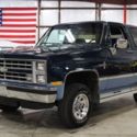 1987 Chevrolet Blazer K5 67629 Miles Blue SUV 350 V8 Automatic