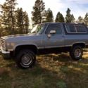 1987 Chevrolet Blazer K5 Silverado 4X4 No Rust In Great Shape one owner all orig