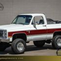 1987 Chevrolet Blazer K5 White/Maroon SUV LS 5.3L V8 128612 Miles