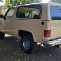 1987 Chevrolet Blazer SUV Brown 4WD Automatic custom deluxe