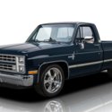 1987 Chevrolet C10 Silverado Dark Blue Pickup Truck 5.7 Liter V8 4 Speed Automat