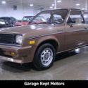 1987 Chevrolet Chevette CS Brown Coupe 1.6L I4 43666 Miles