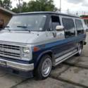 1987 Chevrolet Chevy Van Chevy 20 Conversion Van 95,032 Miles Silver Passenger V