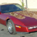 1987 Chevrolet Corvette Base Hatchback 2-Door 5.7L Dark Red