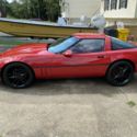 1987 Chevrolet Corvette Hatchback Red RWD Automatic
