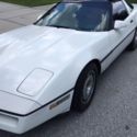 1987 Chevrolet Corvette - Hatchback - White with Red Interior - Karate Kid